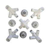 Maxbell 9Pcs Spare Parts Feet Corner Center Connector for Backpacking Outdoor