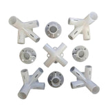 Maxbell 9Pcs Spare Parts Feet Corner Center Connector for Backpacking Outdoor