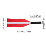 Maxbell Kayak Safety Flag Lightweight Trailer Warn Flag for Warning Truck Towing