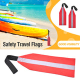 Maxbell Kayak Safety Flag Lightweight Trailer Warn Flag for Warning Truck Towing