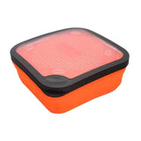 Maxbell Fishing Lure Box Multipurpose Lightweight Worm Box for Outside Fish Supplies S