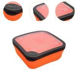 Maxbell Fishing Lure Box Multipurpose Lightweight Worm Box for Outside Fish Supplies S