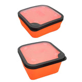 Maxbell Fishing Lure Box Multipurpose Lightweight Worm Box for Outside Fish Supplies S