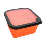 Maxbell Fishing Lure Box Multipurpose Lightweight Worm Box for Outside Fish Supplies L