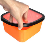 Maxbell Fishing Lure Box Multipurpose Lightweight Worm Box for Outside Fish Supplies L