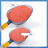 Maxbell 2Pcs Fishing Baiting Casting Spoons Tool Enthusiasts Nonslip Throwing Spoons With Orange
