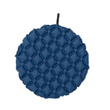 Maxbell Inflatable Seat Cushion Round Pad Foldable for Sporting Events Travel Hiking dark blue