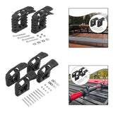 Maxbell Shovel Mount for Roof Rack Wall Mount Brackets for Off Roading Truck Camping 2 set