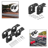 Maxbell Shovel Mount for Roof Rack Wall Mount Brackets for Off Roading Truck Camping 2 set