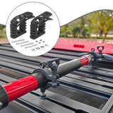 Maxbell Shovel Mount for Roof Rack Wall Mount Brackets for Off Roading Truck Camping 2 set