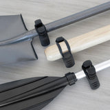 Maxbell Shovel Mount for Roof Rack Wall Mount Brackets for Off Roading Truck Camping 2 set