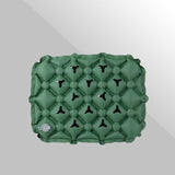 Maxbell Inflatable Seat Cushion Comfortable Foldable Pad for Climbing Hiking Outdoor Green