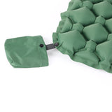 Maxbell Inflatable Seat Cushion Comfortable Foldable Pad for Climbing Hiking Outdoor Green