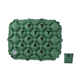 Maxbell Inflatable Seat Cushion Comfortable Foldable Pad for Climbing Hiking Outdoor Green