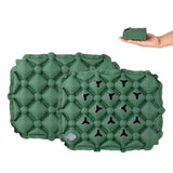 Maxbell Inflatable Seat Cushion Comfortable Foldable Pad for Climbing Hiking Outdoor Green