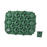 Maxbell Inflatable Seat Cushion Comfortable Foldable Pad for Climbing Hiking Outdoor Green
