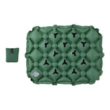 Maxbell Inflatable Seat Cushion Comfortable Foldable Pad for Climbing Hiking Outdoor Green