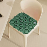 Maxbell Inflatable Seat Cushion Comfortable Foldable Pad for Climbing Hiking Outdoor Green