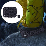 Maxbell Inflatable Seat Cushion Comfortable Foldable Pad for Climbing Hiking Outdoor Black