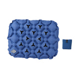 Maxbell Inflatable Seat Cushion Comfortable Foldable Pad for Climbing Hiking Outdoor Blue