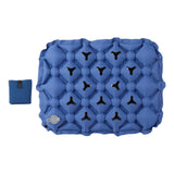 Maxbell Inflatable Seat Cushion Comfortable Foldable Pad for Climbing Hiking Outdoor Blue