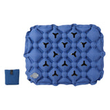 Maxbell Inflatable Seat Cushion Comfortable Foldable Pad for Climbing Hiking Outdoor Blue