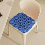 Maxbell Inflatable Seat Cushion Comfortable Foldable Pad for Climbing Hiking Outdoor Blue