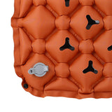 Maxbell Inflatable Seat Cushion Comfortable Foldable Pad for Climbing Hiking Outdoor Brown