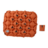 Maxbell Inflatable Seat Cushion Comfortable Foldable Pad for Climbing Hiking Outdoor Brown