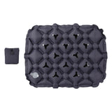 Maxbell Inflatable Seat Cushion Comfortable Foldable Pad for Climbing Hiking Outdoor Deep Grey