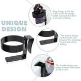 Maxbell Cooler Cup Holder Outdoor Dia 3.35inch for Camping Picnic Saves Fridge Space