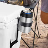 Maxbell Cooler Cup Holder Outdoor Dia 3.35inch for Camping Picnic Saves Fridge Space