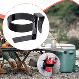 Maxbell Cooler Cup Holder Outdoor Dia 3.35inch for Camping Picnic Saves Fridge Space