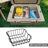 Maxbell Cooler Wire Basket Grocery Box Insulated Cooler Cooler Food Separator Basket M