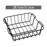 Maxbell Cooler Wire Basket Grocery Box Insulated Cooler Cooler Food Separator Basket M