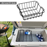 Maxbell Cooler Wire Basket Grocery Box Insulated Cooler Cooler Food Separator Basket M