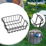 Maxbell Cooler Wire Basket Grocery Box Insulated Cooler Cooler Food Separator Basket M