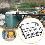 Maxbell Cooler Wire Basket Grocery Box Insulated Cooler Cooler Food Separator Basket M