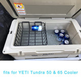 Maxbell Cooler Wire Basket Grocery Box Insulated Cooler Cooler Food Separator Basket M