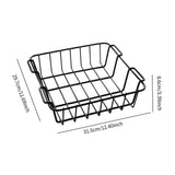 Maxbell Cooler Wire Basket Grocery Box Insulated Cooler Cooler Food Separator Basket L