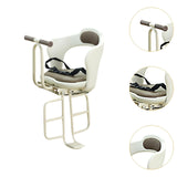 Rear Mount Bicycle Child Seat Rear Kid's Bike Seat for Electric Bike Cycling Armrests