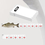 Maxbell Fish Ruler Fishing Tape Waterproof Fishing Ruler for Marine Sailboat Sailing 140cm
