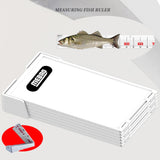 Maxbell Fish Ruler Fishing Tape Waterproof Fishing Ruler for Marine Sailboat Sailing 140cm