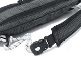 Maxbell Men's Crossbody Bag Adjustable Strap Lightweight with Zipper Stylish Satchel Black