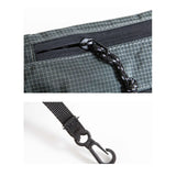 Maxbell Men's Crossbody Bag Adjustable Strap Lightweight with Zipper Stylish Satchel Black