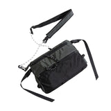 Maxbell Men's Crossbody Bag Adjustable Strap Lightweight with Zipper Stylish Satchel Black
