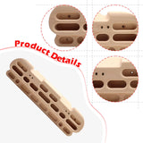Climbing Hangboard with Hanging Rope Portable Pull up Hand Grip Strengthener