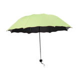 Maxbell Folding Umbrella Waterproof Ultralight Mini Umbrella for Travel Outdoor Trip Green