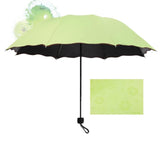 Maxbell Folding Umbrella Waterproof Ultralight Mini Umbrella for Travel Outdoor Trip Green