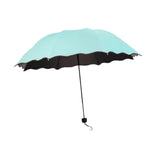 Maxbell Folding Umbrella Waterproof Ultralight Mini Umbrella for Travel Outdoor Trip Lake Blue